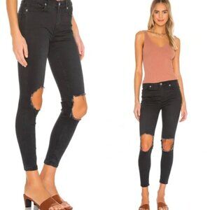 Free People high rise skinny jeans